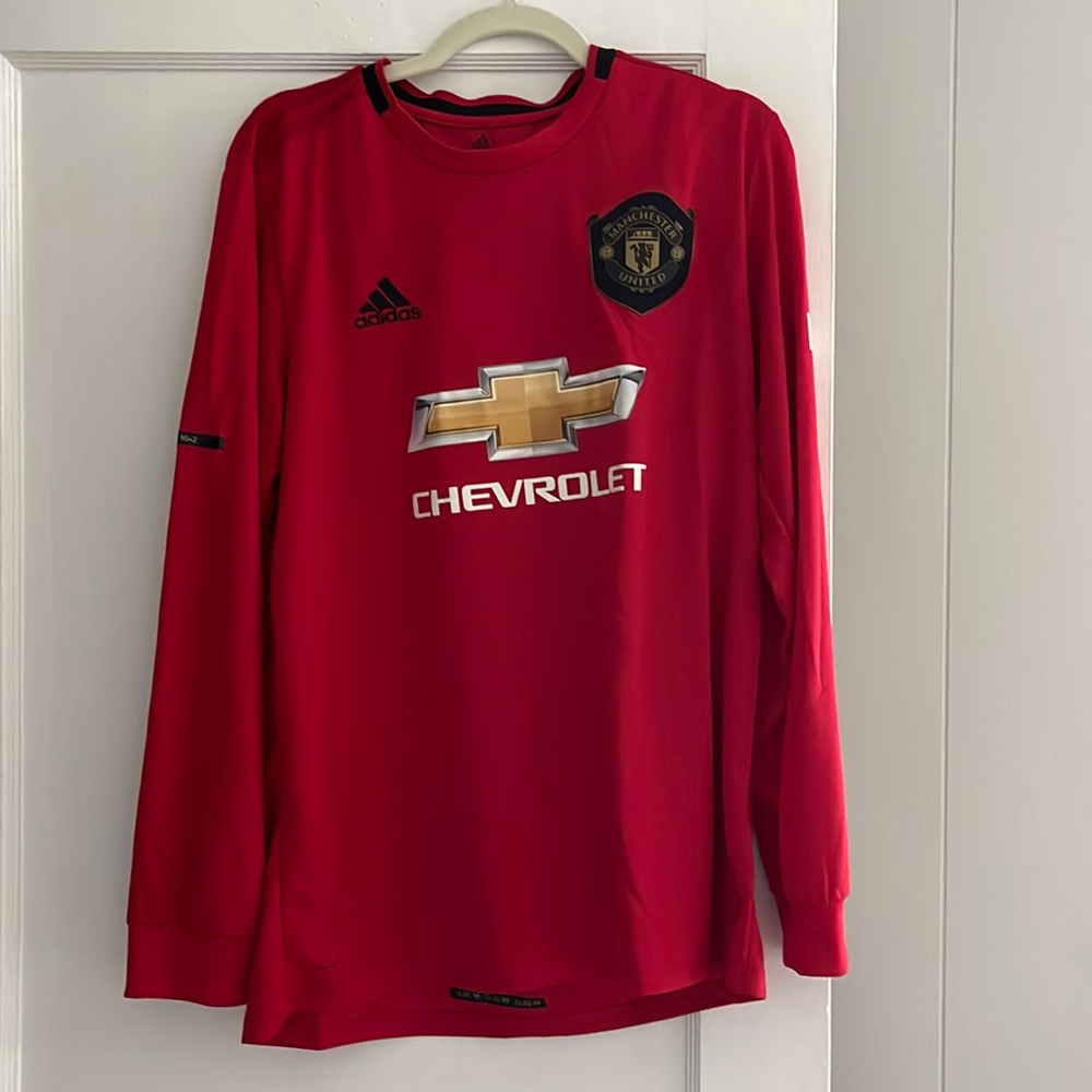 Long Sleeve Men’s Manchester United jersey shirt